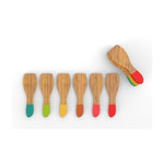 PEBBLY Spatule de 6 spatules a raclette