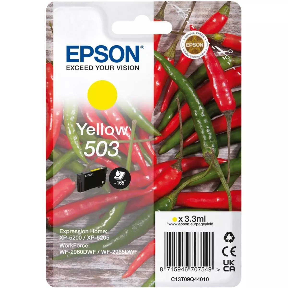 Epson Cartouche d'encre 503 Serie Piment Jaune