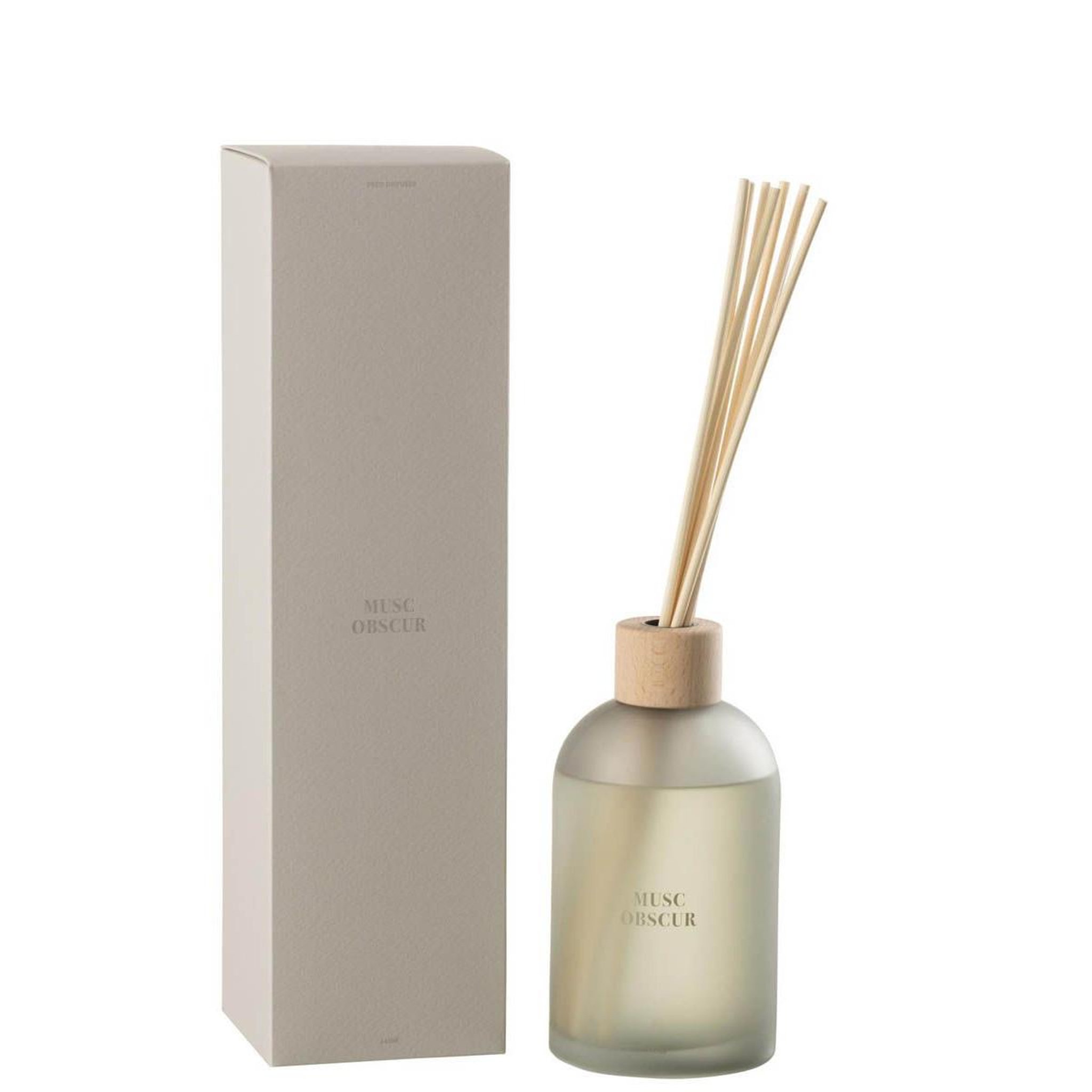 Voir la diapositive 2 : J-LINE Diffuseur de Parfum  Accords Essentiels  550ml Musc Obscur
