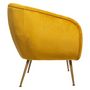 Voir la diapositive 2 : ATMOSPHERA Fauteuil en velours Solaro