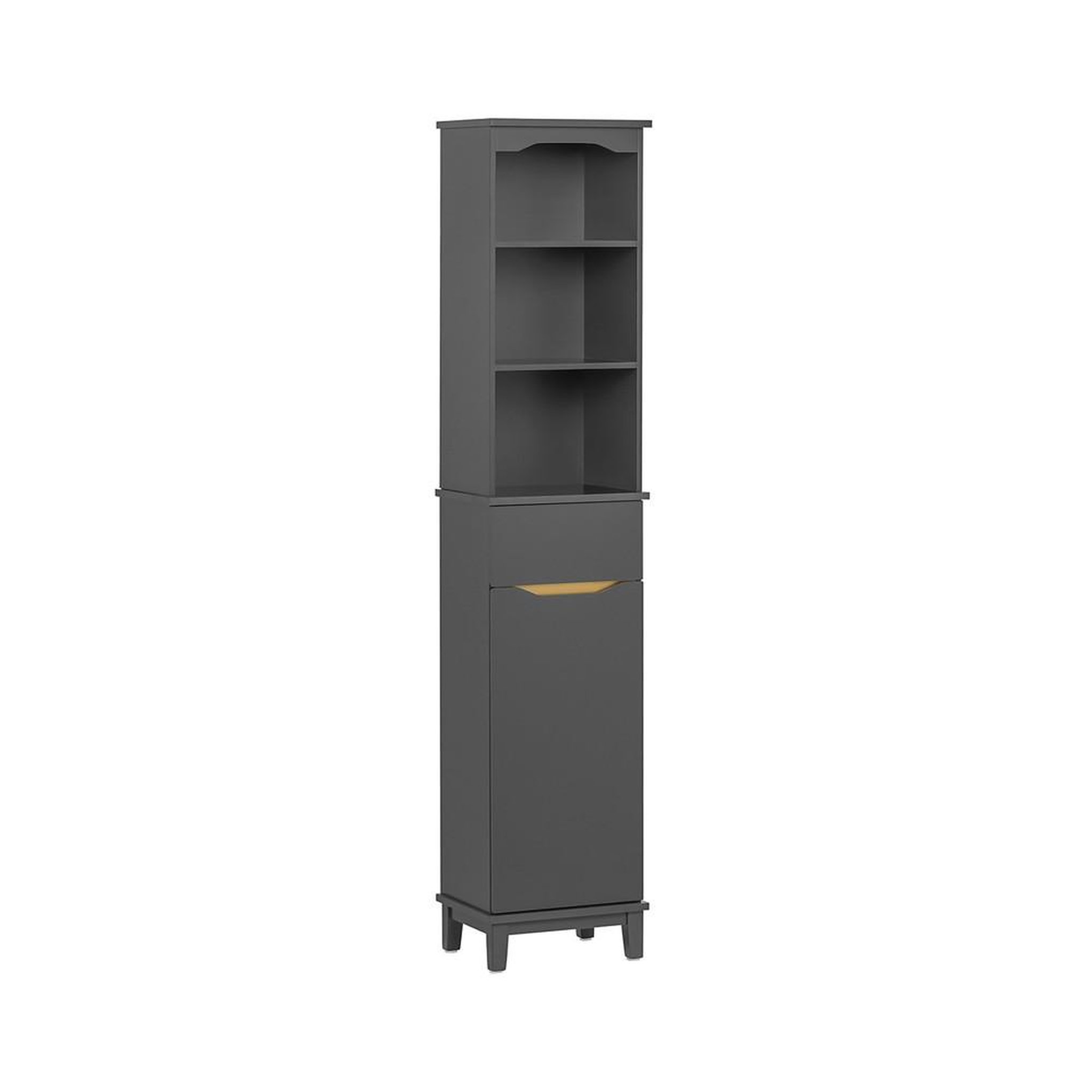 Voir la diapositive 1 : SOBUY SoBuy - Colonne De Salle De Bain à un tiroir - Moderne - BZR112