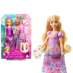 MATTEL Poupée Mattel Raiponce avec tenues interchangeables