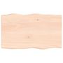 Voir la diapositive 2 : VIDAXL Dessus de table bois massif non traite bordure assortie