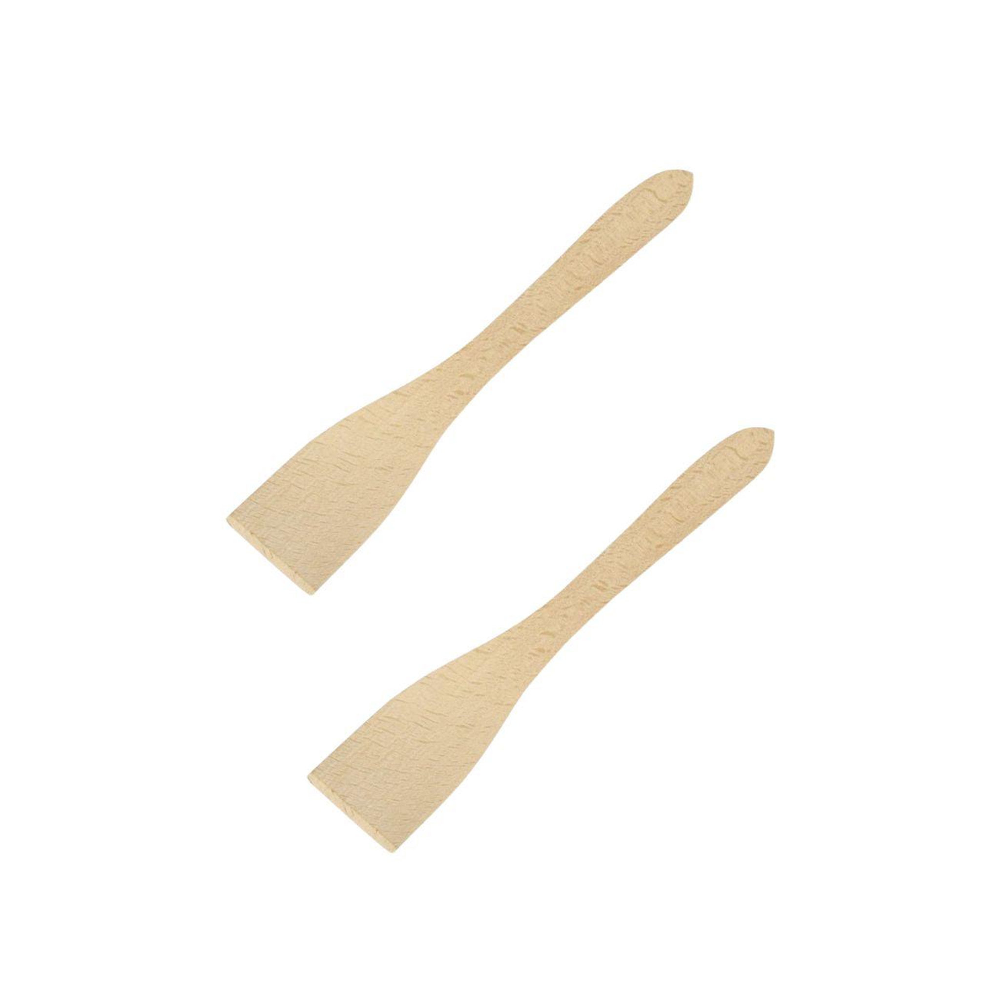 Fackelmann Set de 2 ustensiles de cuisine spatule en bois et spatule fackelmann boisselerie