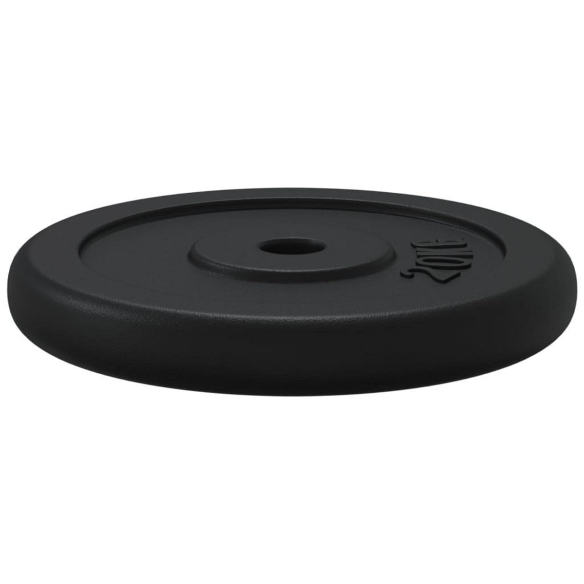 VIDAXL Plaque de poids 40 kg Fonte