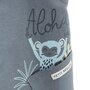 Petit Béguin Ensemble salopette bébé en lin et t-shirt Aloha Havana