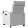 Voir la diapositive 5 : VIDAXL Fauteuil inclinable gris nuage tissu