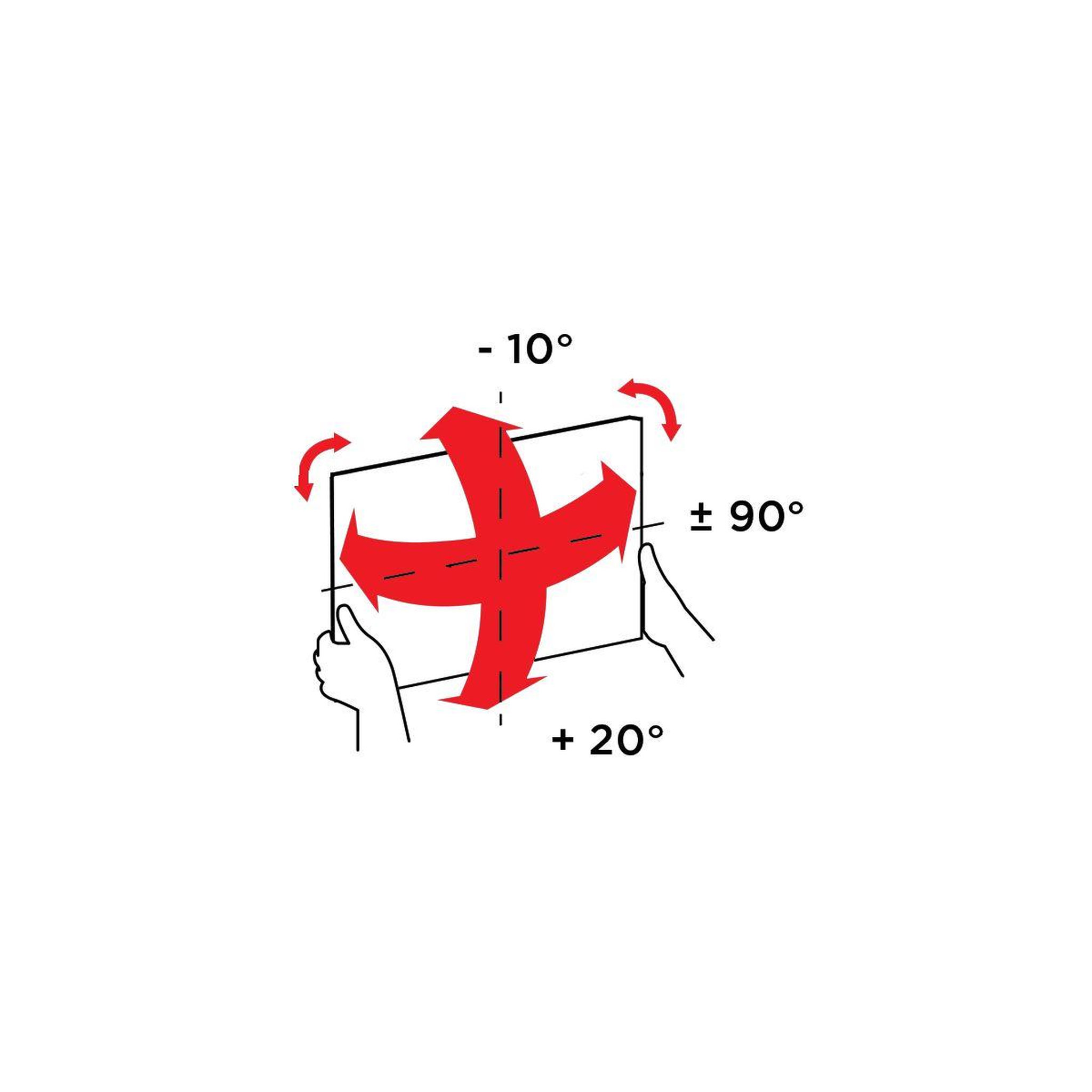 Voir la diapositive 5 : Meliconi Support mural TV GS DR400 PLUS NEW 40 - 82''