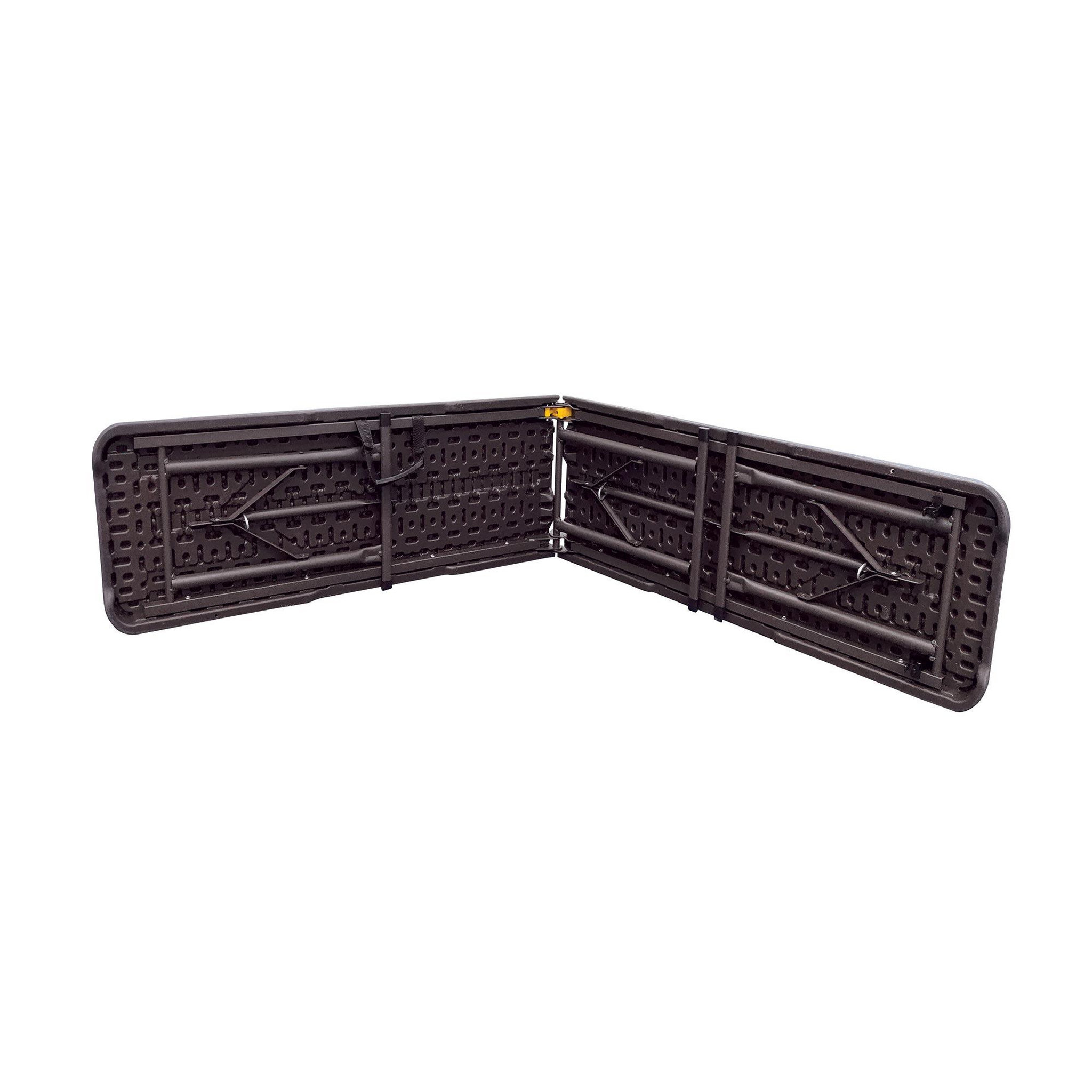Voir la diapositive 2 : WERKAPRO Banc pliant aspect bois 180x28x43cm