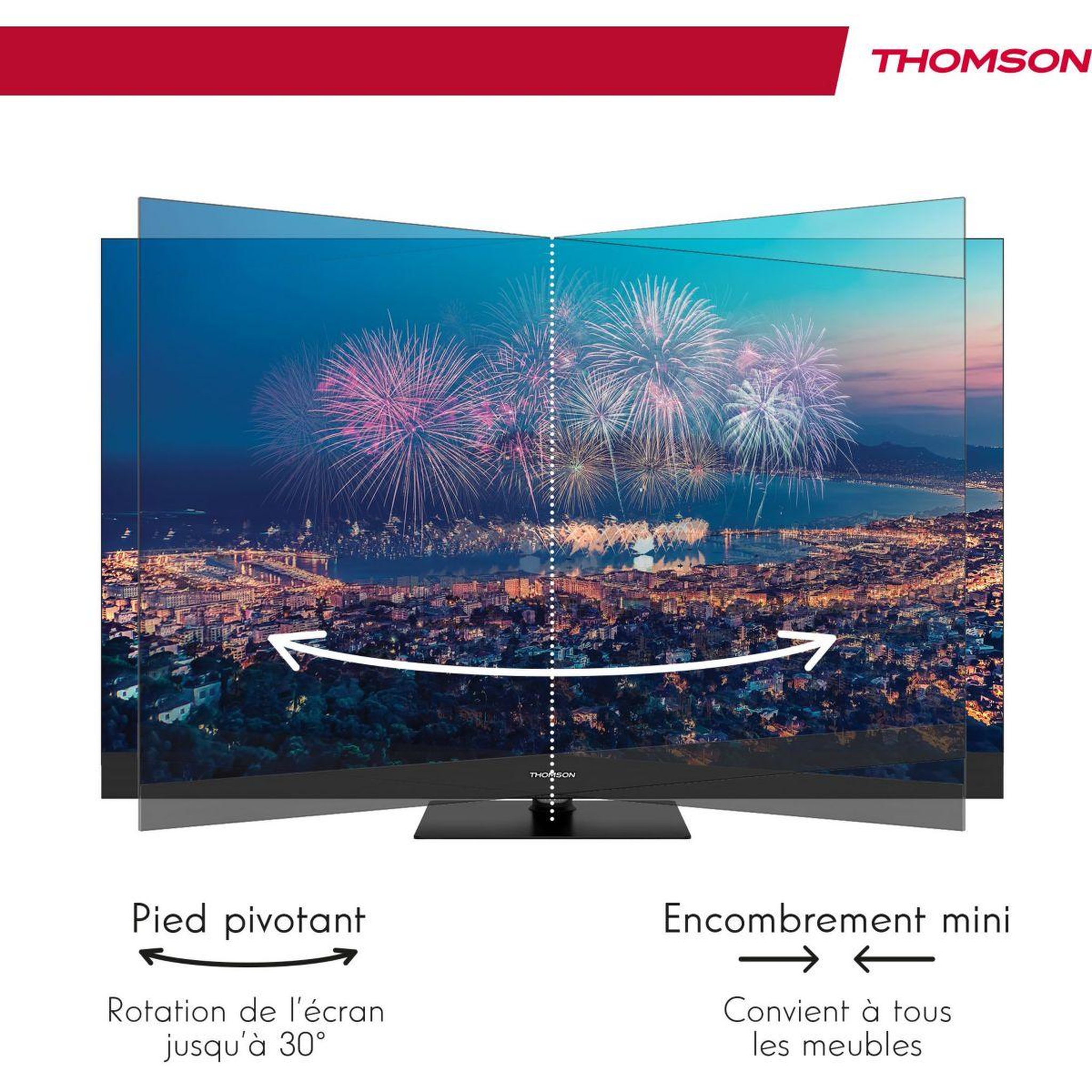Voir la diapositive 4 : THOMSON TV QLED 50QG6C14 2024