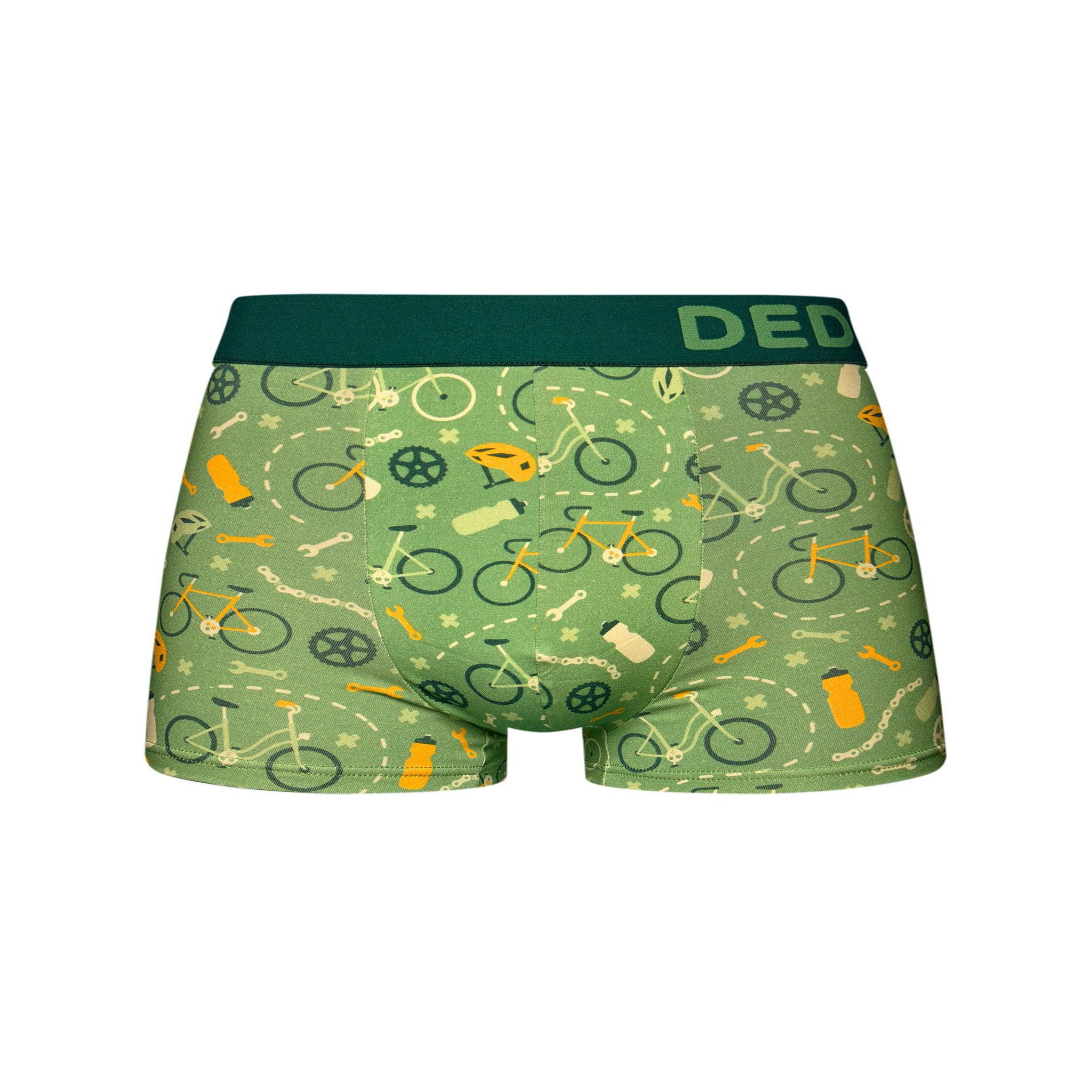 DEDOLES Boxer court homme cyclisme. Coloris disponibles : Vert