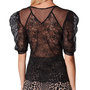 Voir la diapositive 2 : MORGAN T shirt  Dentelle Femme Morgan Drink