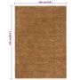 Voir la diapositive 6 : VIDAXL Tapis a poils boucles fait a la main 180x250 cm Jute et coton
