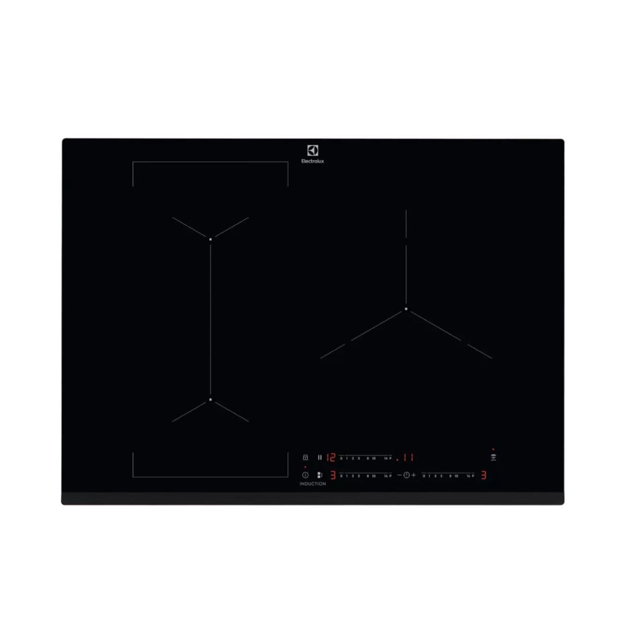 ELECTROLUX Table de cuisson induction 71cm 3 feux noir - eiv 73342