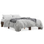 Voir la diapositive 2 : VIDAXL Cadre de lit sans matelas chene marron 135x190 cm