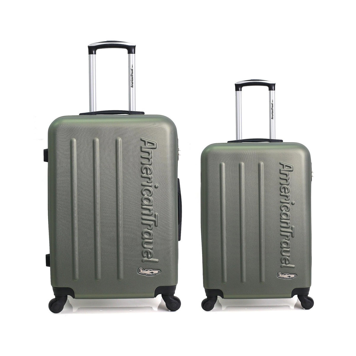 AMERICAN TRAVEL AMERICAN TRAVEL  -  LOT DE 2  -  VALISE WEEKEND ET VALISE CABINE BRONX
