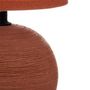 Voir la diapositive 2 : ATMOSPHERA Lampe à Poser Céramique  Boule  25cm Terracotta