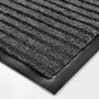 Voir la diapositive 3 : Paris Prix Tapis d'Entrée Anti-Poussière  Toscan  80x120cm Noir & Gris