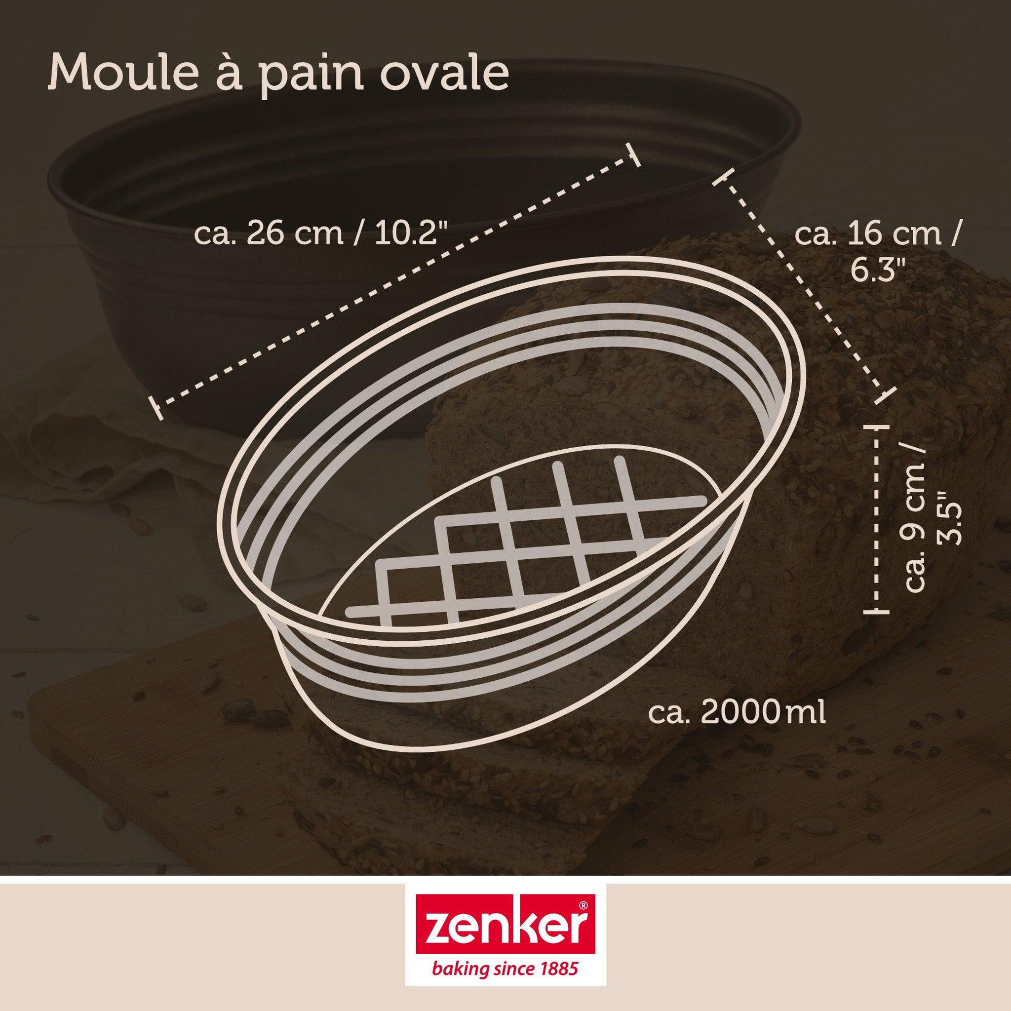 Voir la diapositive 3 : ZENKER Set de 5 ustensiles de pâtisserie moule à gâteaux bols spatule et verre doseur black metallic black mettallic zenker  black mettallic