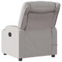 Voir la diapositive 5 : VIDAXL Fauteuil de massage inclinable gris nuage tissu