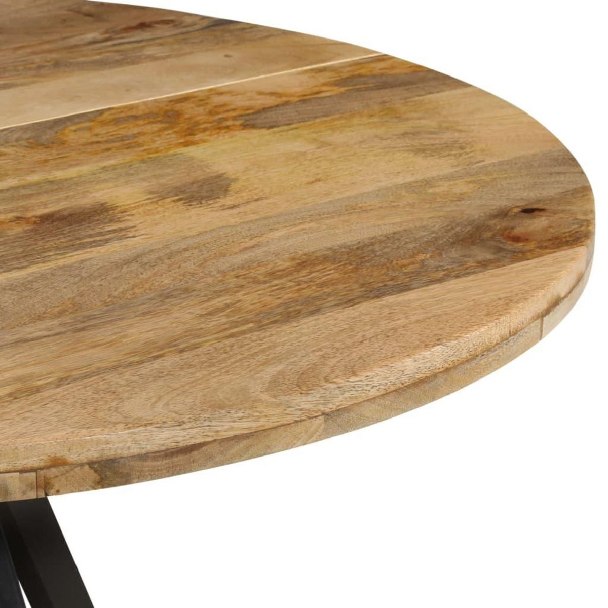 VIDAXL Table a dîner 110x75 cm Bois de manguier massif