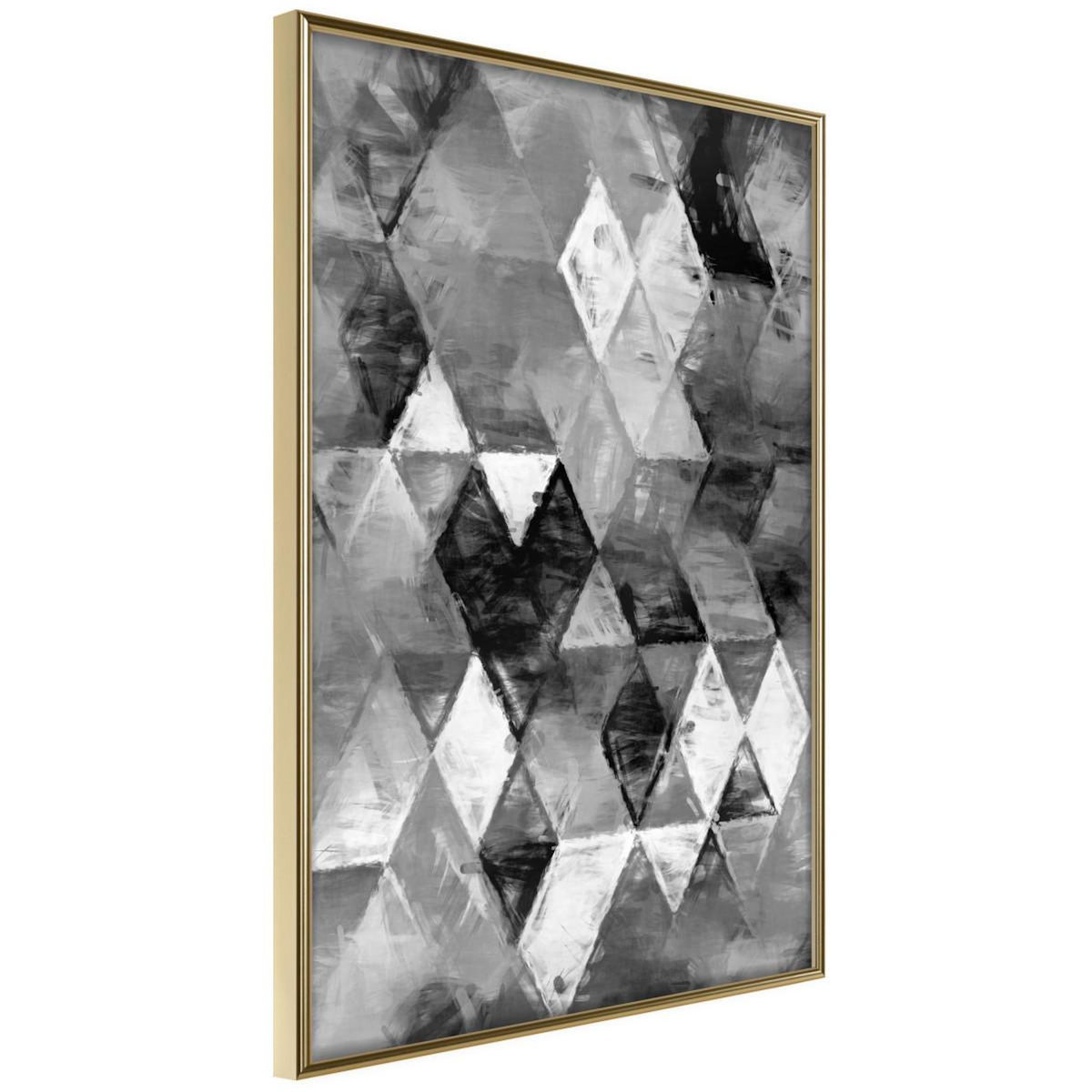 Paris Prix Affiche Murale Encadrée  Abstract Diamonds