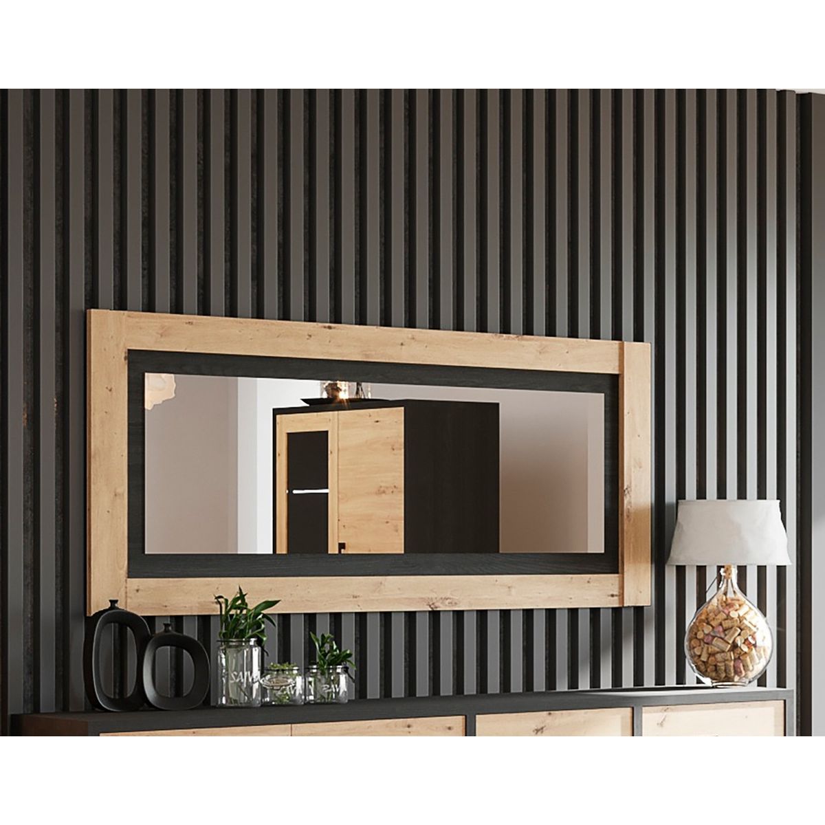 Miroir de séjour salle à manger L180cm VIVA