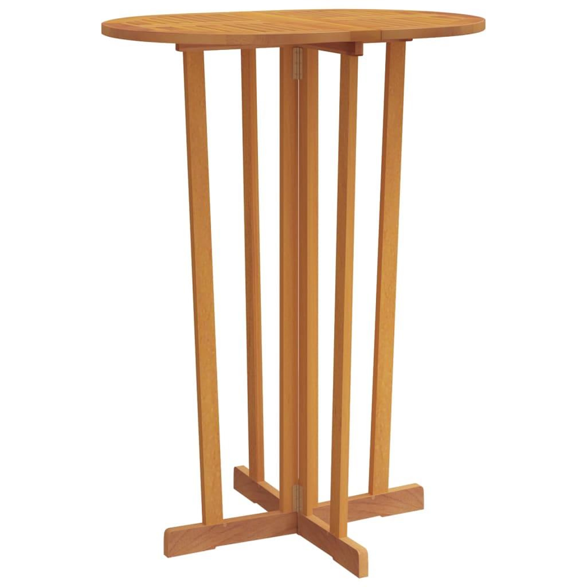 Voir la diapositive 5 : VIDAXL Ensemble de bar pliable 5 pcs Bois de teck massif