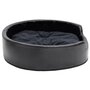 Voir la diapositive 4 : VIDAXL Lit pour chiens Noir 79x70x19 cm Peluche et similicuir