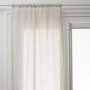 Voir la diapositive 1 : ATMOSPHERA Paire de Voilages  Fred  60x90cm Lin
