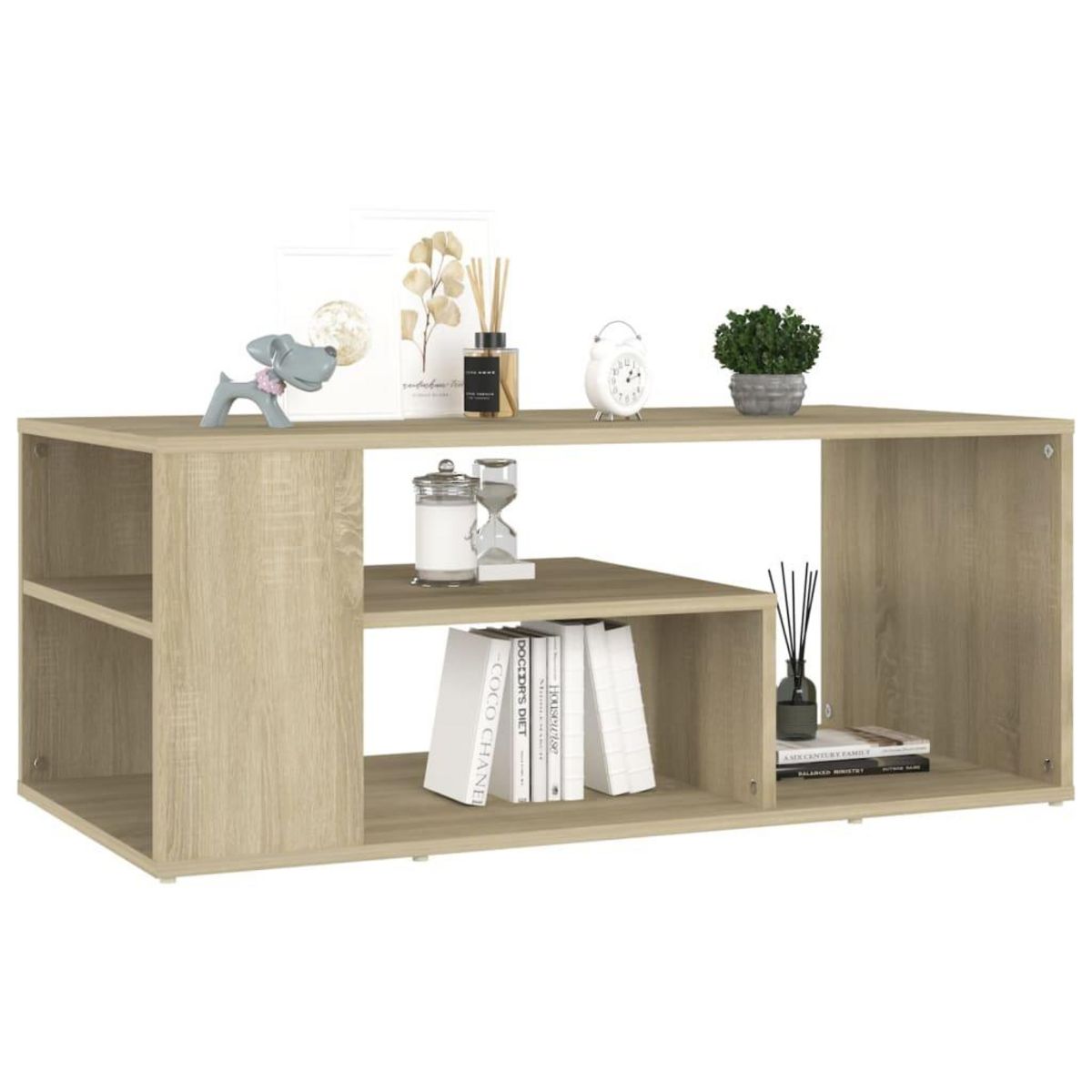 VIDAXL Table basse chene sonoma 100x50x40 cm bois d'ingenierie