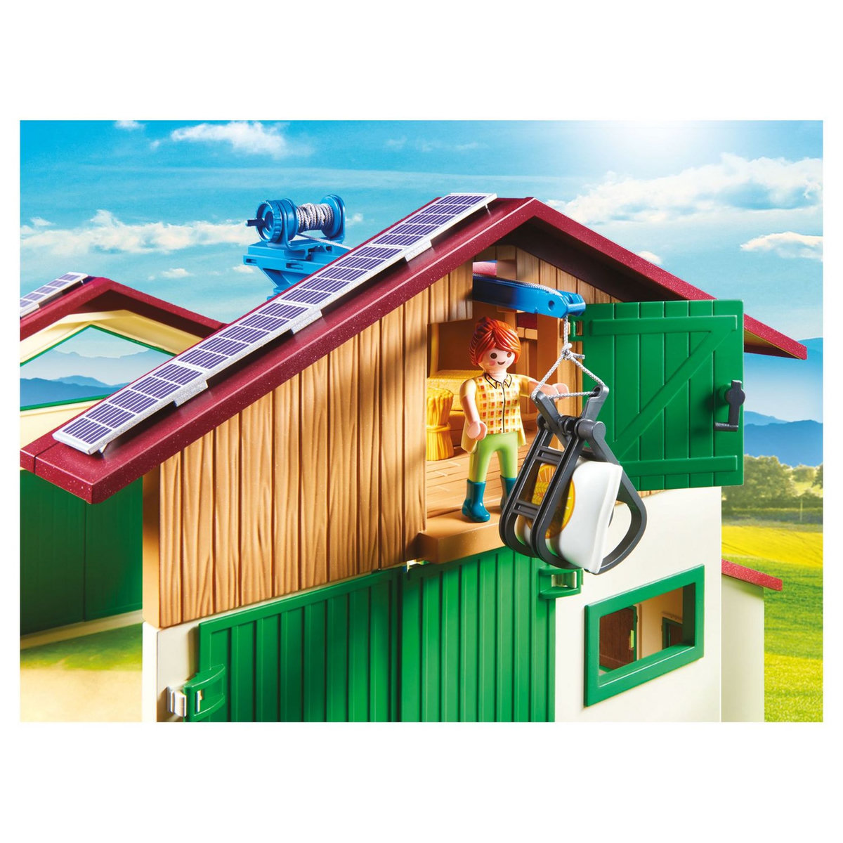 PLAYMOBIL 70132 - Country - Grande ferme avec silo et animaux 