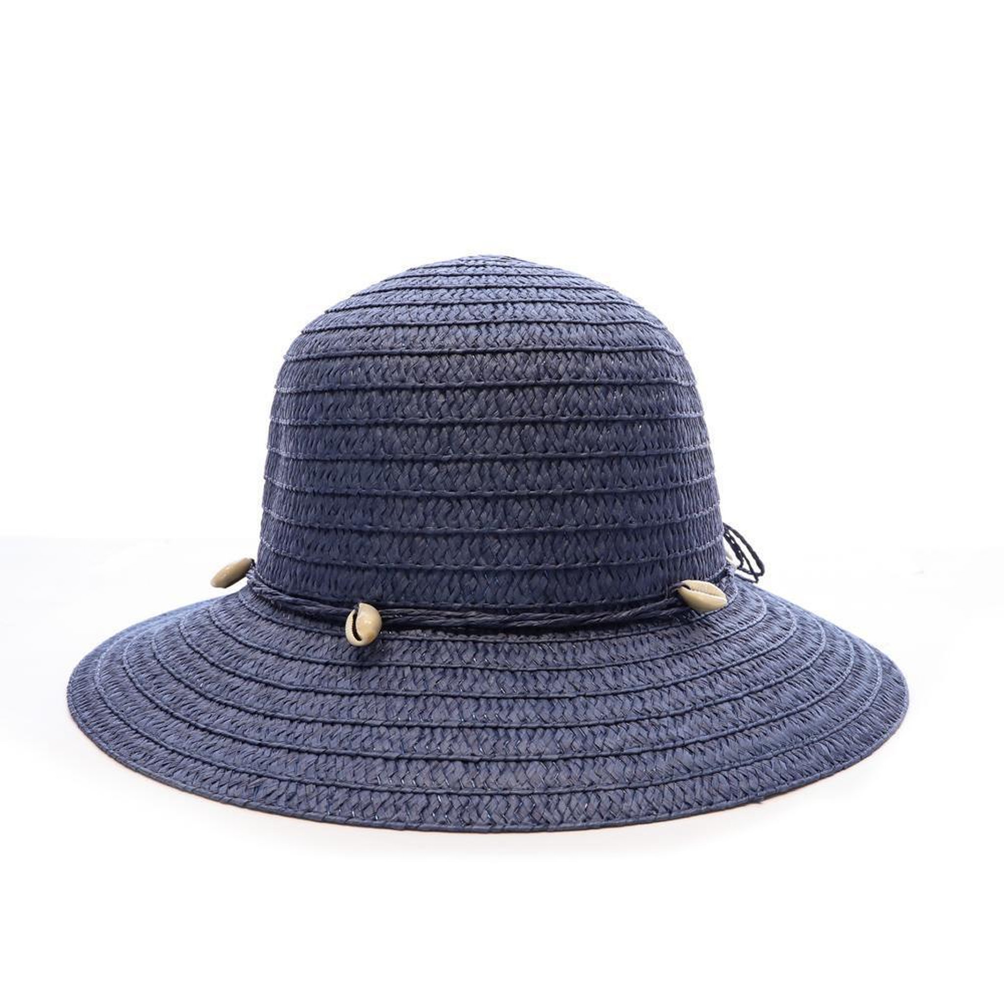Vero Moda Chapeaux marine via lorenzo cloche camel. Coloris disponibles : Bleu