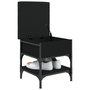 Voir la diapositive 4 : VIDAXL Banc a chaussures noir 42x42x45 cm bois d'ingenierie