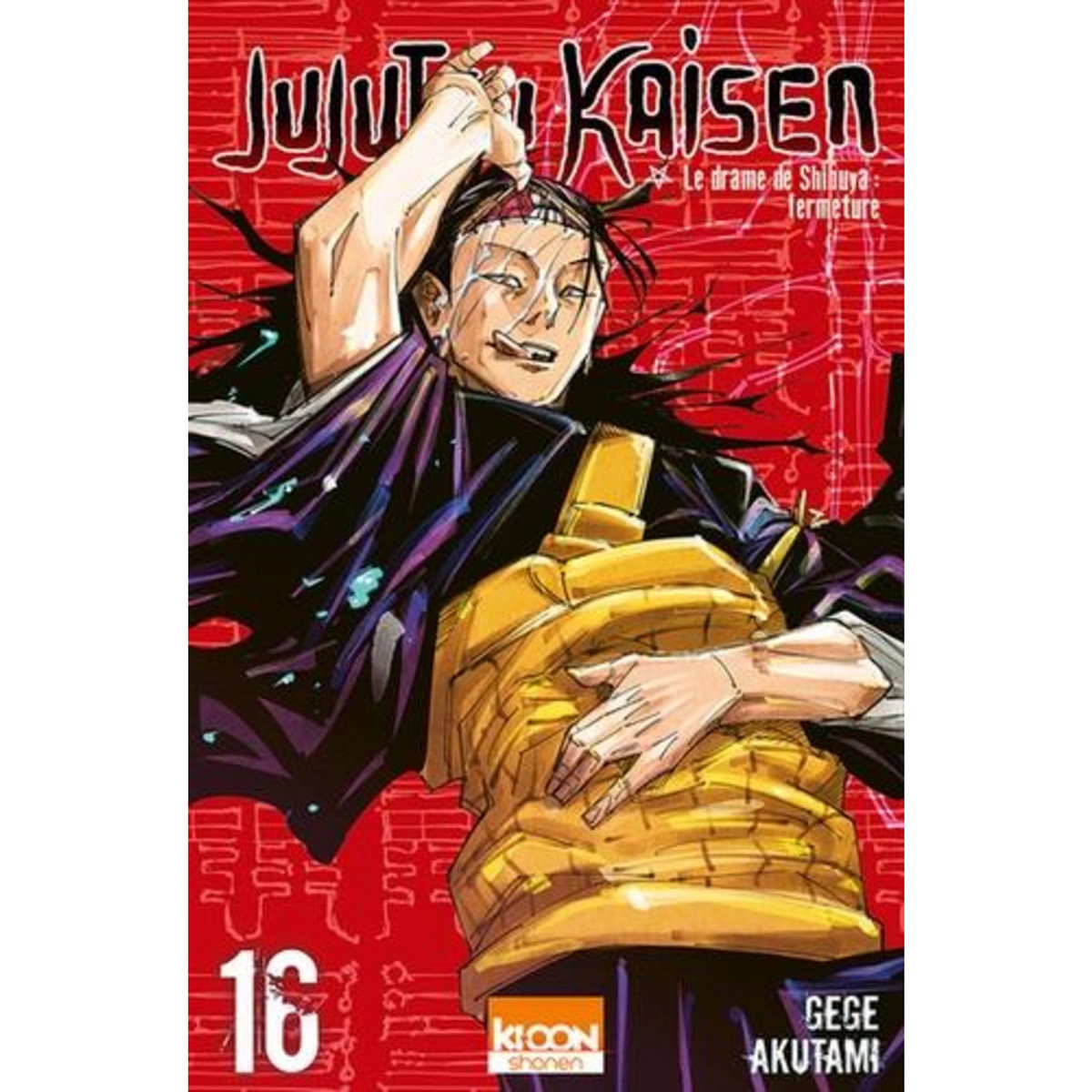 JUJUTSU KAISEN TOME 16 : LE DRAME DE SHIBUYA : FERMETURE, Akutami Gege