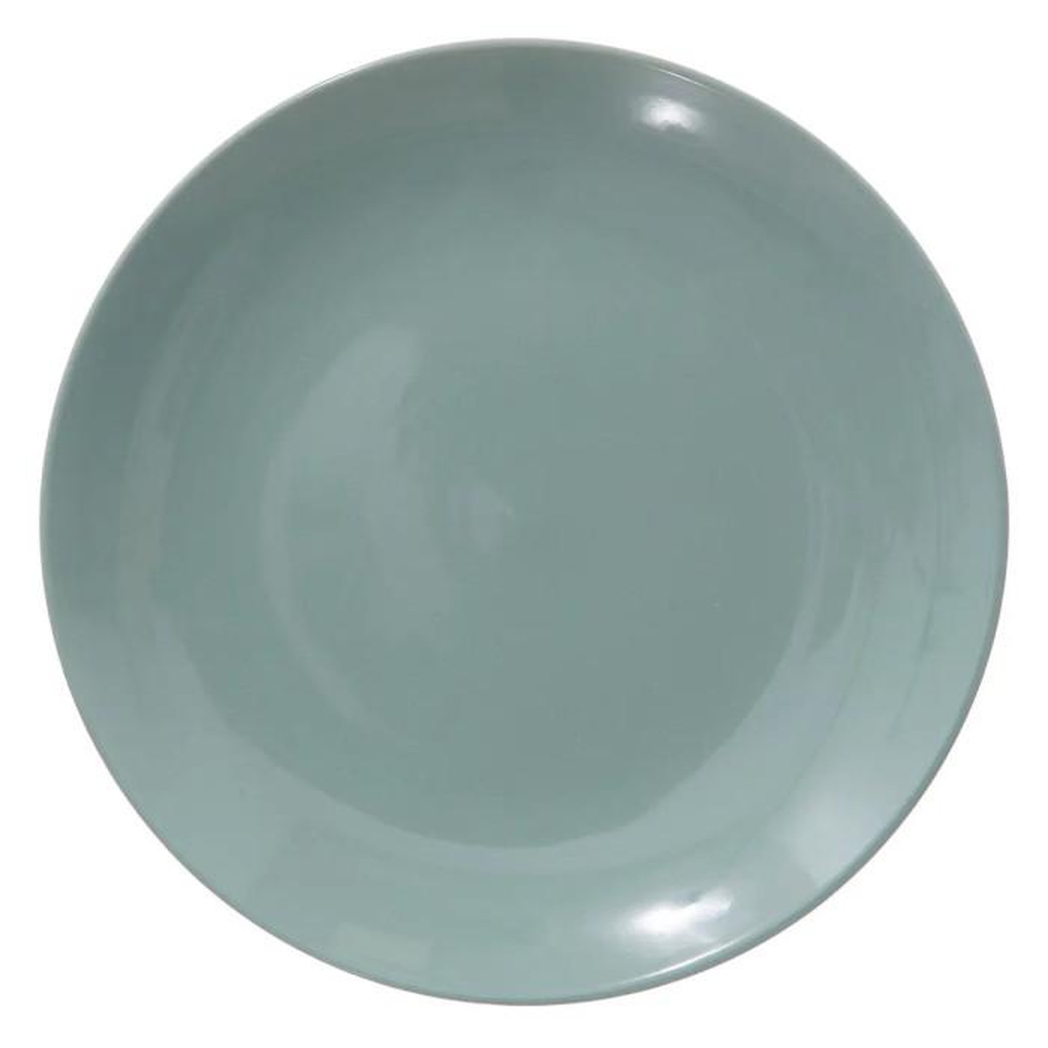 SECRET DE GOURMET Lot de 6 Assiettes Plates  Colorama  26cm Vert Menthe