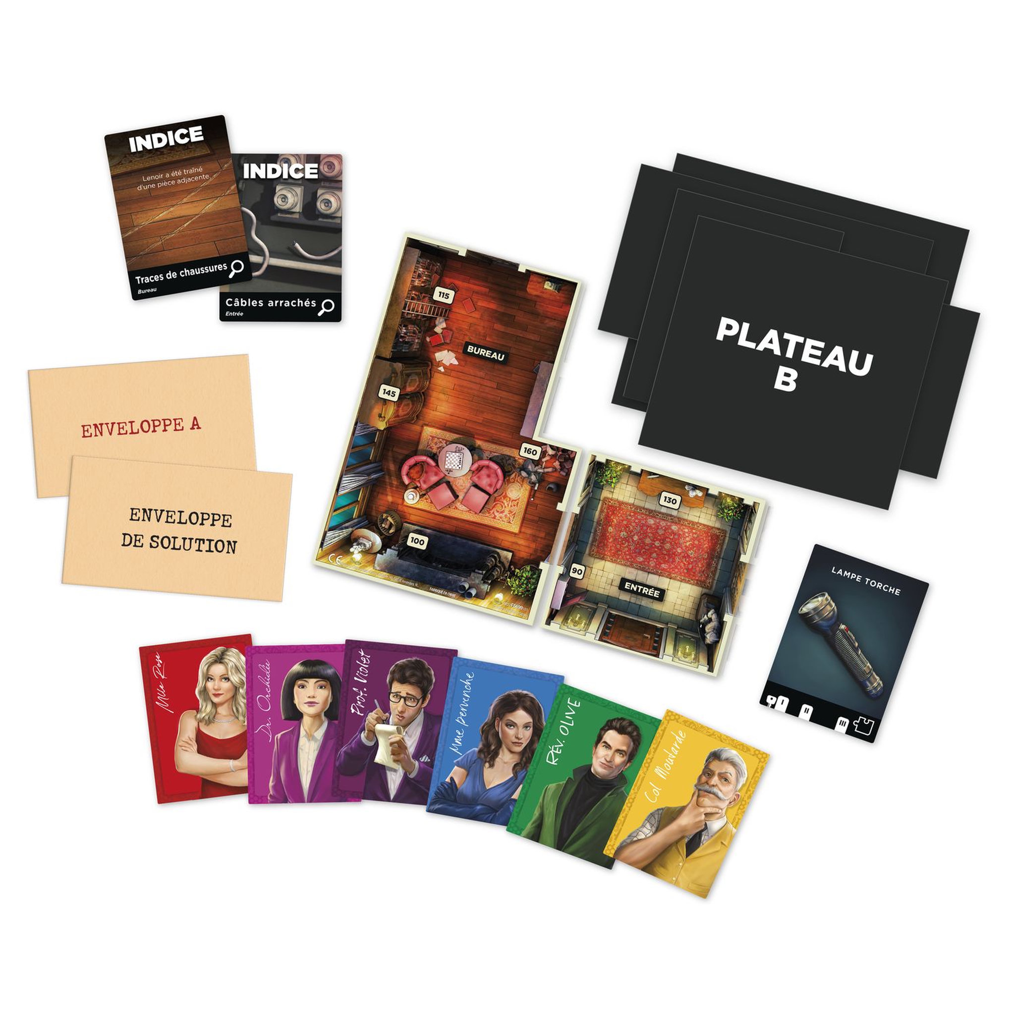 Voir la diapositive 2 : HASBRO Jeu Cluedo Escape Game : Manoir Tudor 