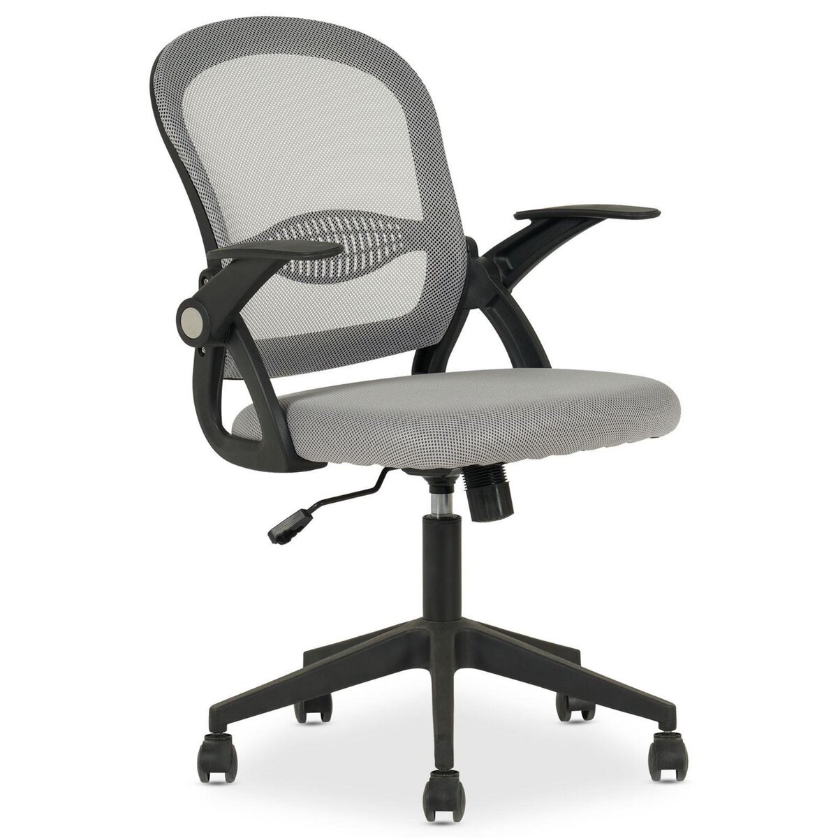 IDIMEX Chaise de bureau ergonomique EREN réglable en tissu mesh