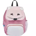 AUCHAN Sac maternelle rose chat