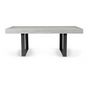 Voir la diapositive 4 : Table de séjour salle à manger extensible style industriel 160/200 cm MILTON