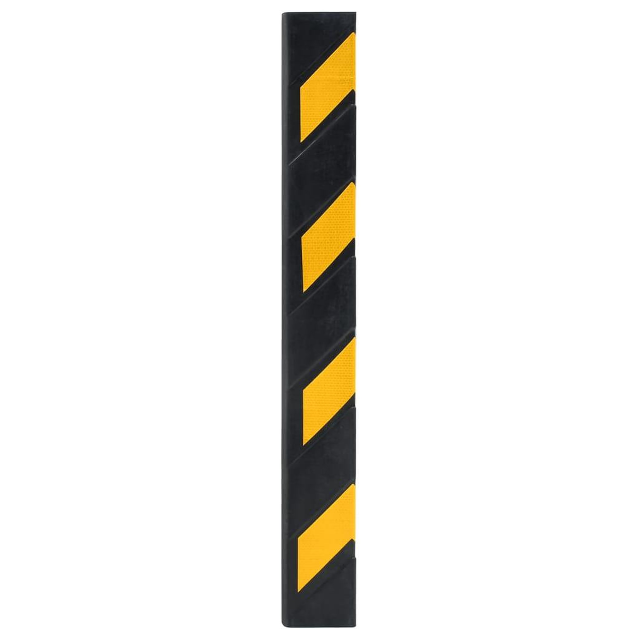 Voir la diapositive 3 : VIDAXL Corniere de protection reflechissante 10 pcs Caoutchouc 80 cm