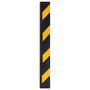 Voir la diapositive 3 : VIDAXL Corniere de protection reflechissante 10 pcs Caoutchouc 80 cm