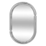 ATMOSPHERA Miroir Mural Ovale  Micaela  55cm Argent
