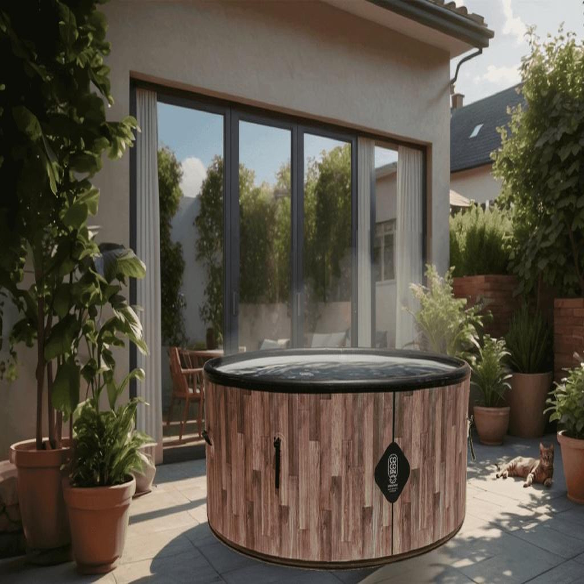 Voir la diapositive 4 : COCO SPA Spa gonflable Nordik