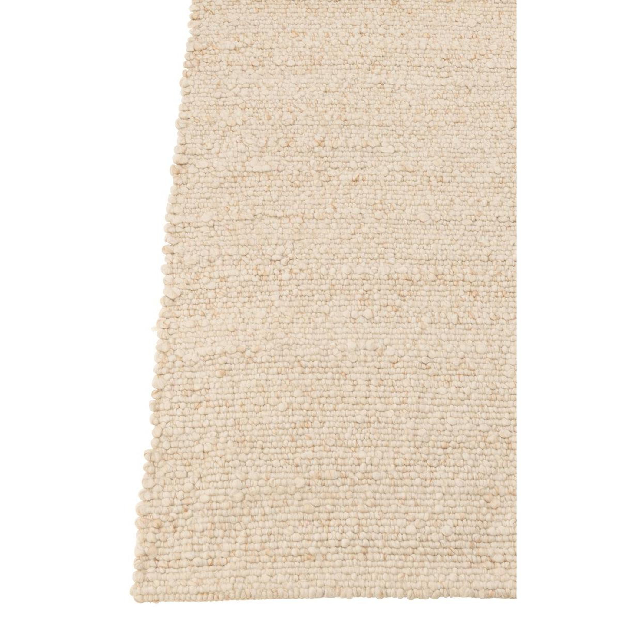 Voir la diapositive 2 : J-LINE Tapis déco tissé  harlan  200x300cm beige