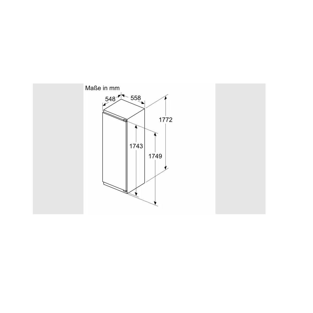 Neff Réfrigérateur 1 porte intégrable à pantographe 310l blanc - KI1812FE0
