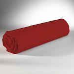 Home collection Drap housse 100% coton. Coloris disponibles : Marron