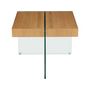 Voir la diapositive 3 : Habitat et Jardin Table basse  Agrigento  - 60 x 60 x 50 cm - Finition chêne