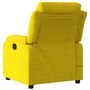 Voir la diapositive 4 : VIDAXL Fauteuil de massage inclinable jaune velours