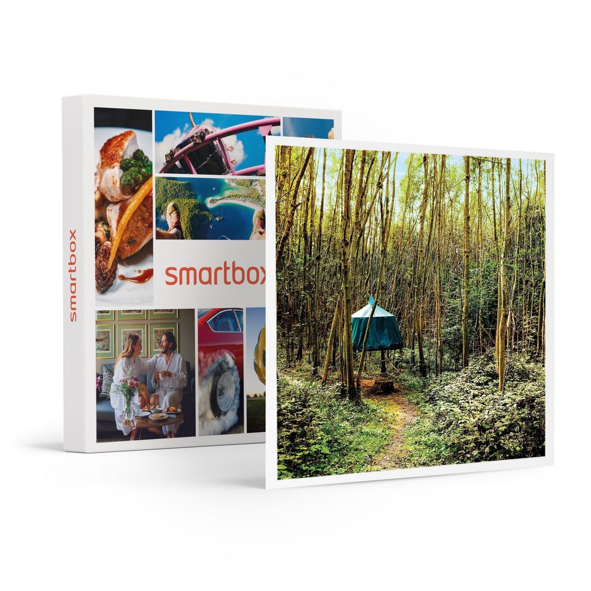 Smartbox Séjour insolite de 3 jours en tente suspendue près de Compiègne - Coffret Cadeau Séjour